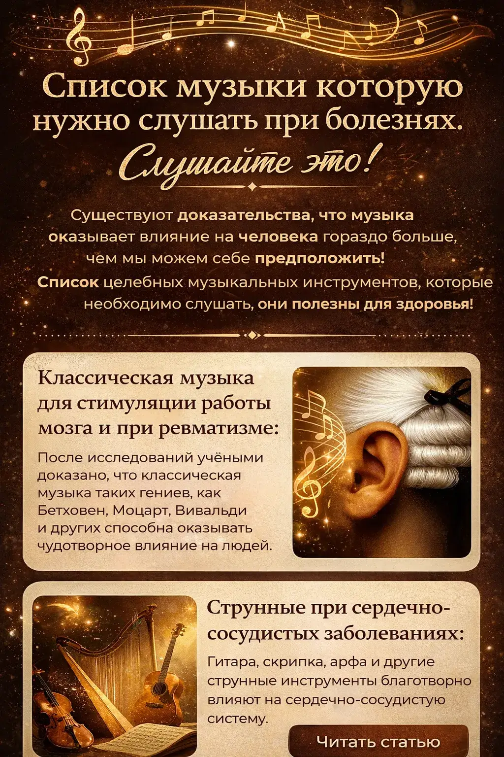 Список музыки которую нужно слушать