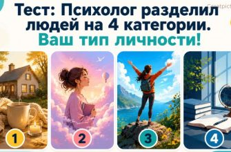 Тест: Психолог разделил людей на 4 категории
