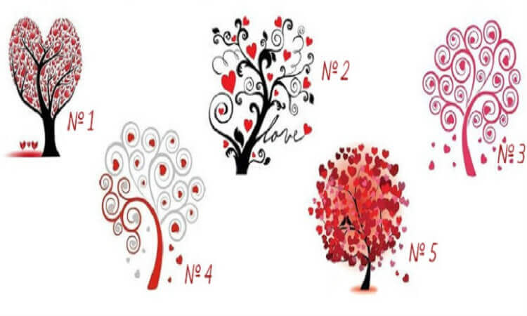 Выберите дерево и узнайте больше о вашей любви