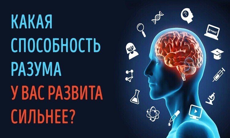 Какая умственная способность у Вас развита сильнее всего?