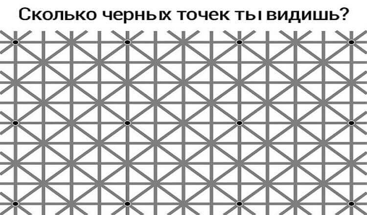 Сколько черных точек ты видишь? Ответ находится в статье.