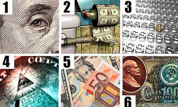 Тест: Определение типа личности по рисунку с изображением денег
