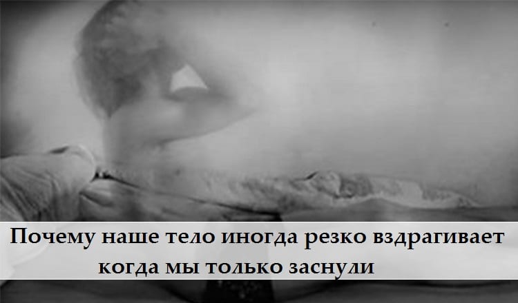 Вот почему наше тело иногда резко вздрагивает, когда мы только заснули… Удивительно!