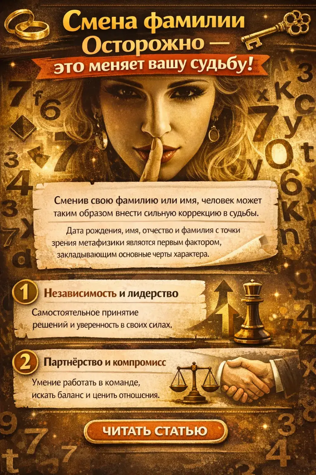 Смена фамилии