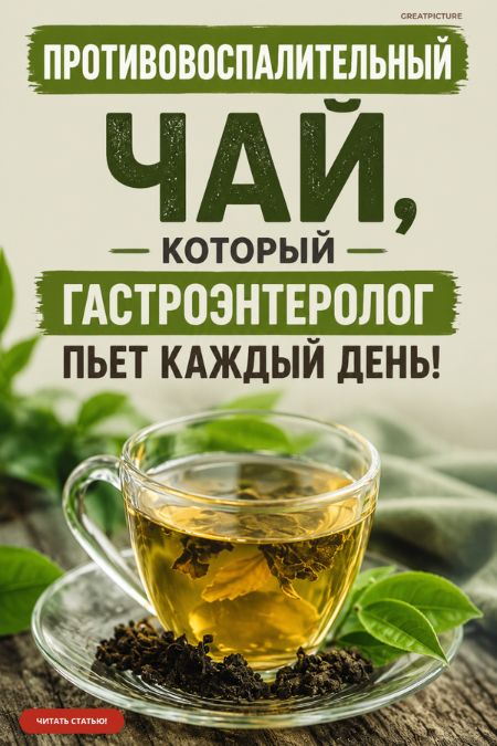 Противовоспалительный чай