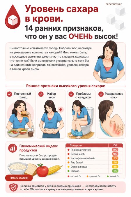 Уровень сахара в крови