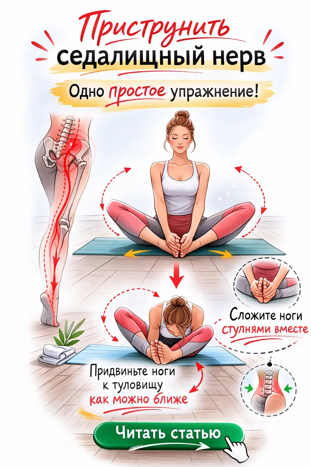 упражнение которое реально избавляет от болей в пояснице