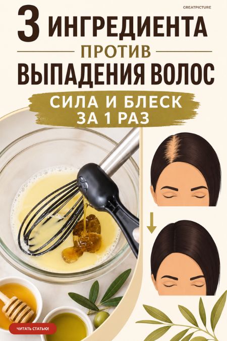 Эти три ингредиента остановят выпадение волос