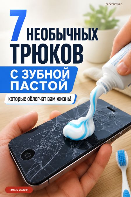 7 необычных трюков с зубной пастой