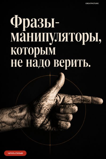 Фразы-манипуляторы