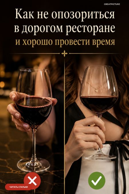 Как не опозориться в дорогом ресторане