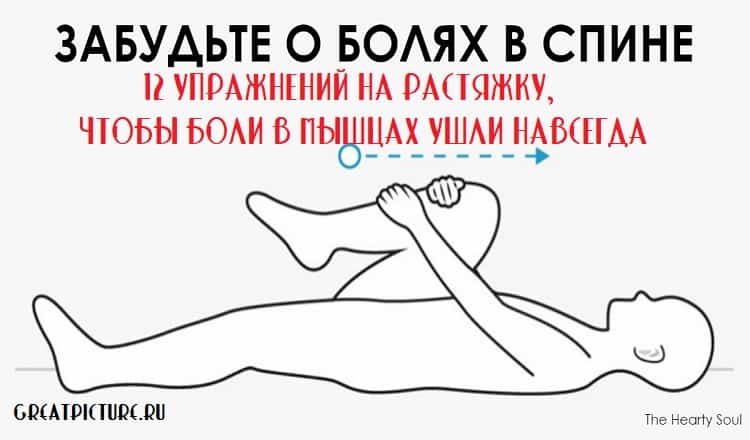 Вот 12 упражнений на растяжку, чтобы боли в мышцах ушли навсегда