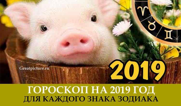 Гороскоп на 2019 год для каждого Зодиака. Кому улыбнется удача.