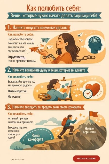 как полюбить себя