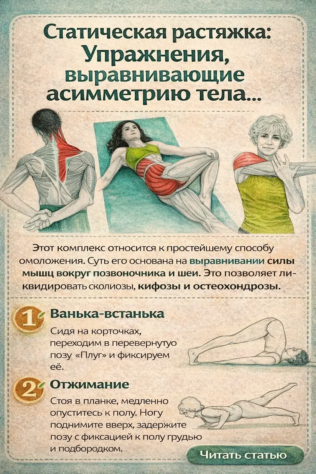Статическая растяжка