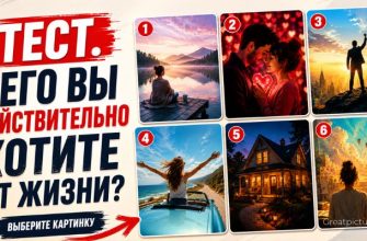 Шесть образных карточек для теста о жизненных желаниях человека