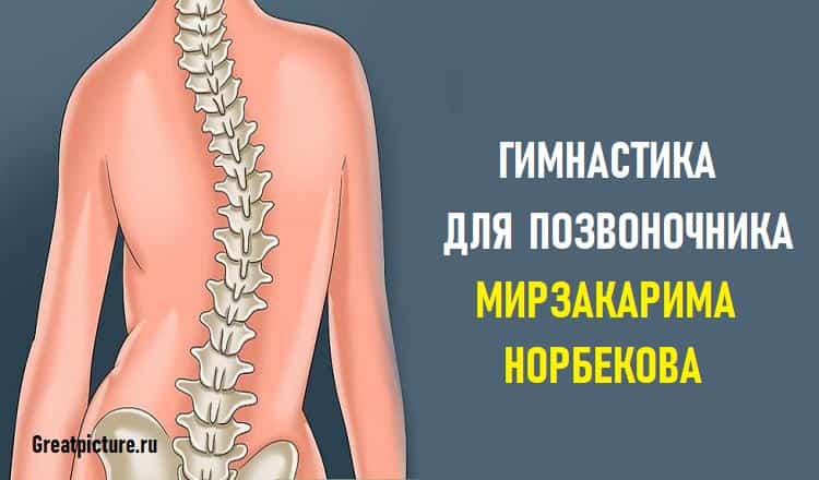 Гимнастика для позвоночника Мирзакарима Норбекова