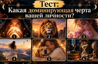 Тест: Какая доминирующая черта вашей личности1