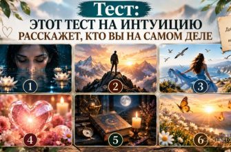 ЭТОТ ТЕСТ НА ИНТУИЦИЮ РАССКАЖЕТ, КТО ВЫ НА САМОМ ДЕЛЕ1