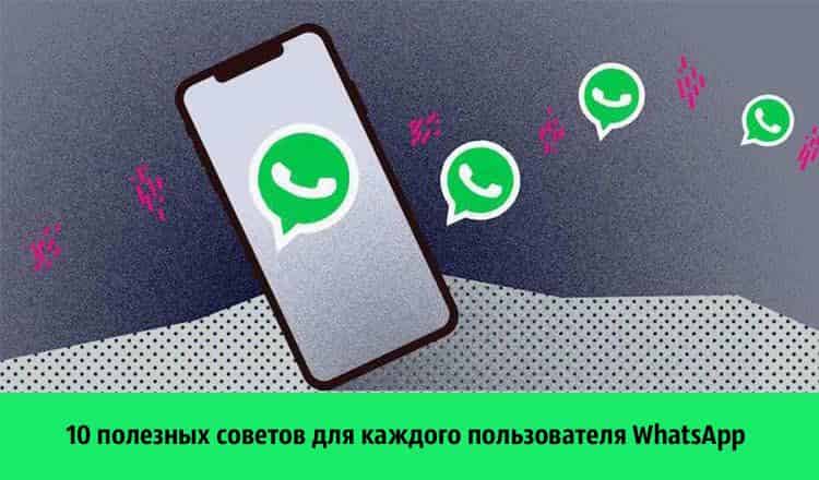 10 полезных советов для каждого пользователя WhatsApp