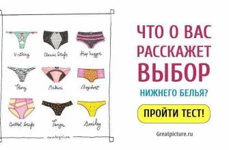 Тест: Что о вас расскажет выбор нижнего белья? Интересно!