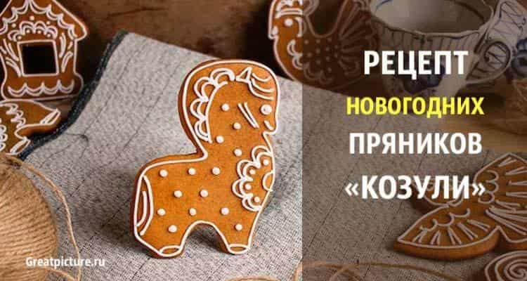 Рецепт новогодних пряников. Традиционные пряники Козули
