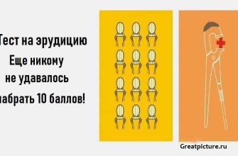 Тест для эрудитов. Еще никому не удавалось набрать 10 баллов!