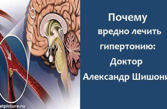 Почему вредно лечить гипертонию: Доктор Александр Шишонин
