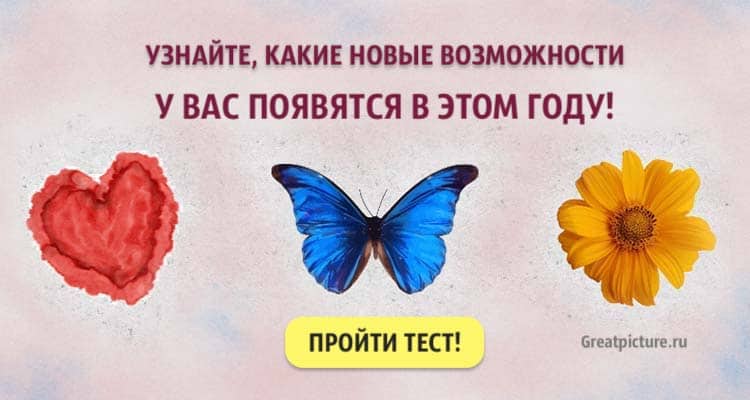 Тест. Узнайте, какие новые возможности у вас появятся в этом году!