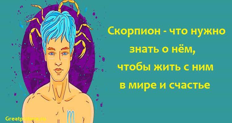 Скорпион - что нужно знать о нём, чтобы жить с ним в мире и счастье