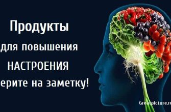 Продукты для повышения настроения.Берите на заметку!