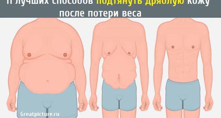 11 лучших способов подтянуть дряблую кожу после потери веса