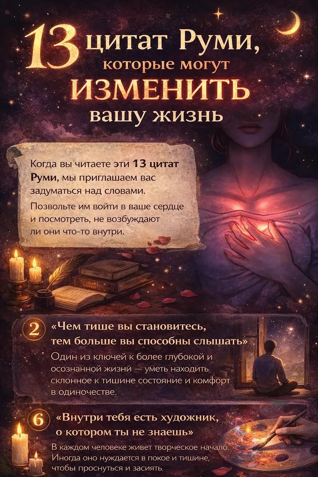 13 цитат Руми