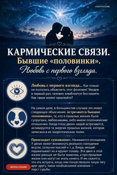 Кармические связи. Бывшие «половинки»