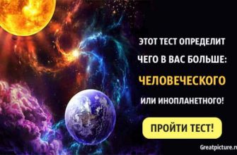 Этот тест определит, чего в вас больше: человеческого или инопланетного