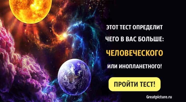 Этот тест определит, чего в вас больше: человеческого или инопланетного