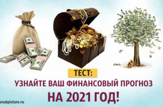 Тест. Узнайте ваш финансовый прогноз на 2021 год!