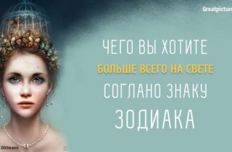 Чего вы хотите больше всего на свете согласно знаку Зодиака