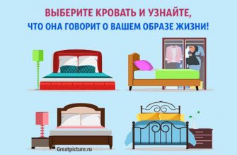 Выберите кровать и узнайте, что она говорит о вашем образе жизни!