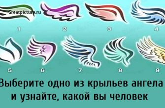 узнайте какой вы человек, тест крылья ангелов,