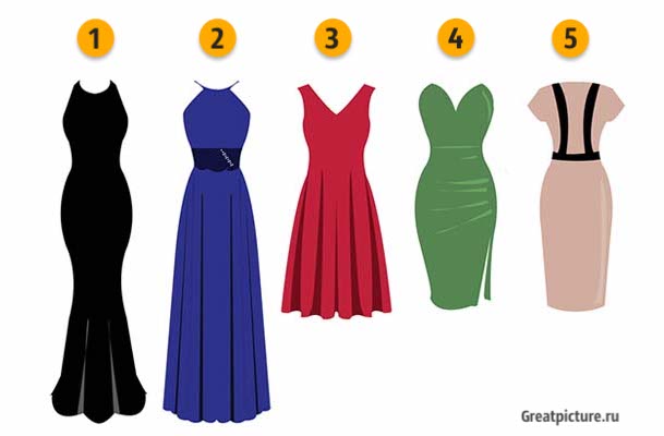 Выберите одно платье
