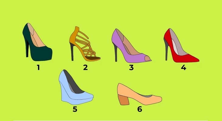 Выберите обувь и узнайте1