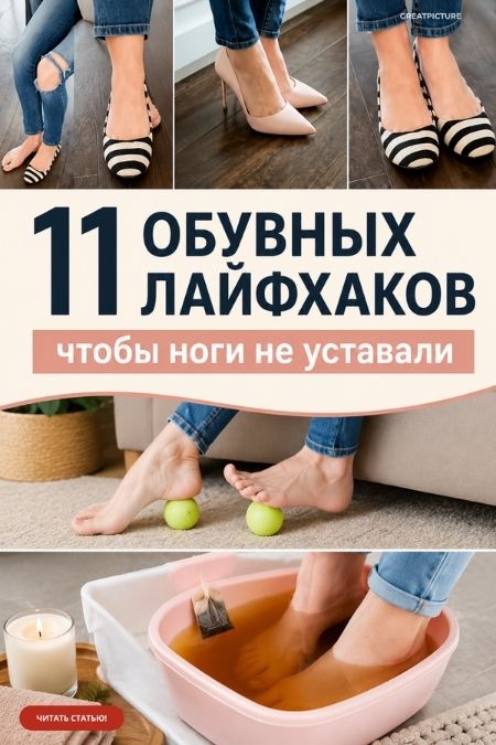 11 обувных лайфхаков