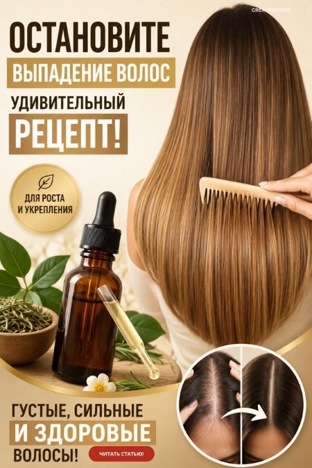 Остановите выпадение волос