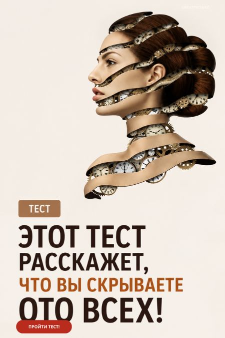 Этот тест расскажет, что вы скрываете ото всех