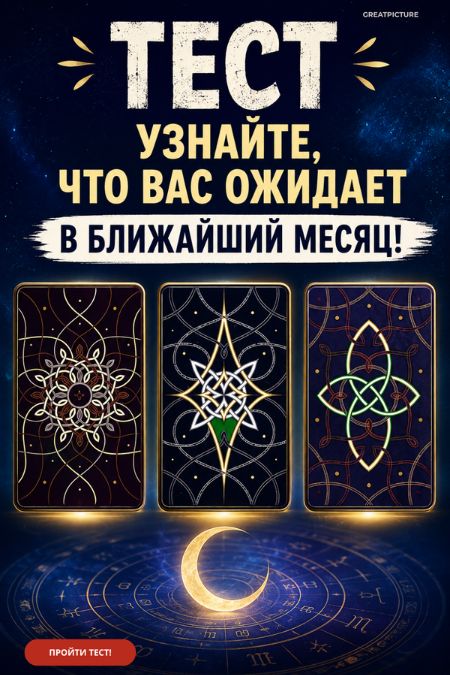 Тест. Узнайте, что вас ожидает в ближайший месяц