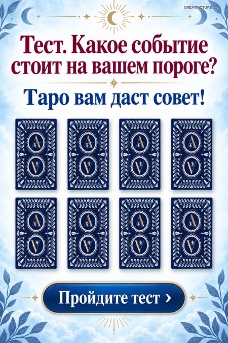 Тест. Какое событие стоит на вашем пороге