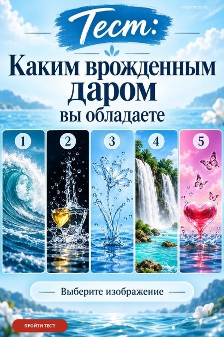 Тест: Каким врожденным даром вы обладаете