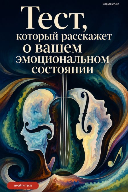 Тест, который расскажет о вашем эмоциональном состоянии