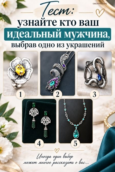 Тест: узнайте кто ваш идеальный мужчина